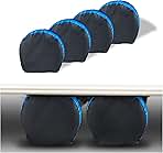 MORNYRAY Tire Covers 4 Pack,Waterproof Anti-UV Snow Sun Rain Tire Covers for RV,Truck, SUV, Trailer, Camper.