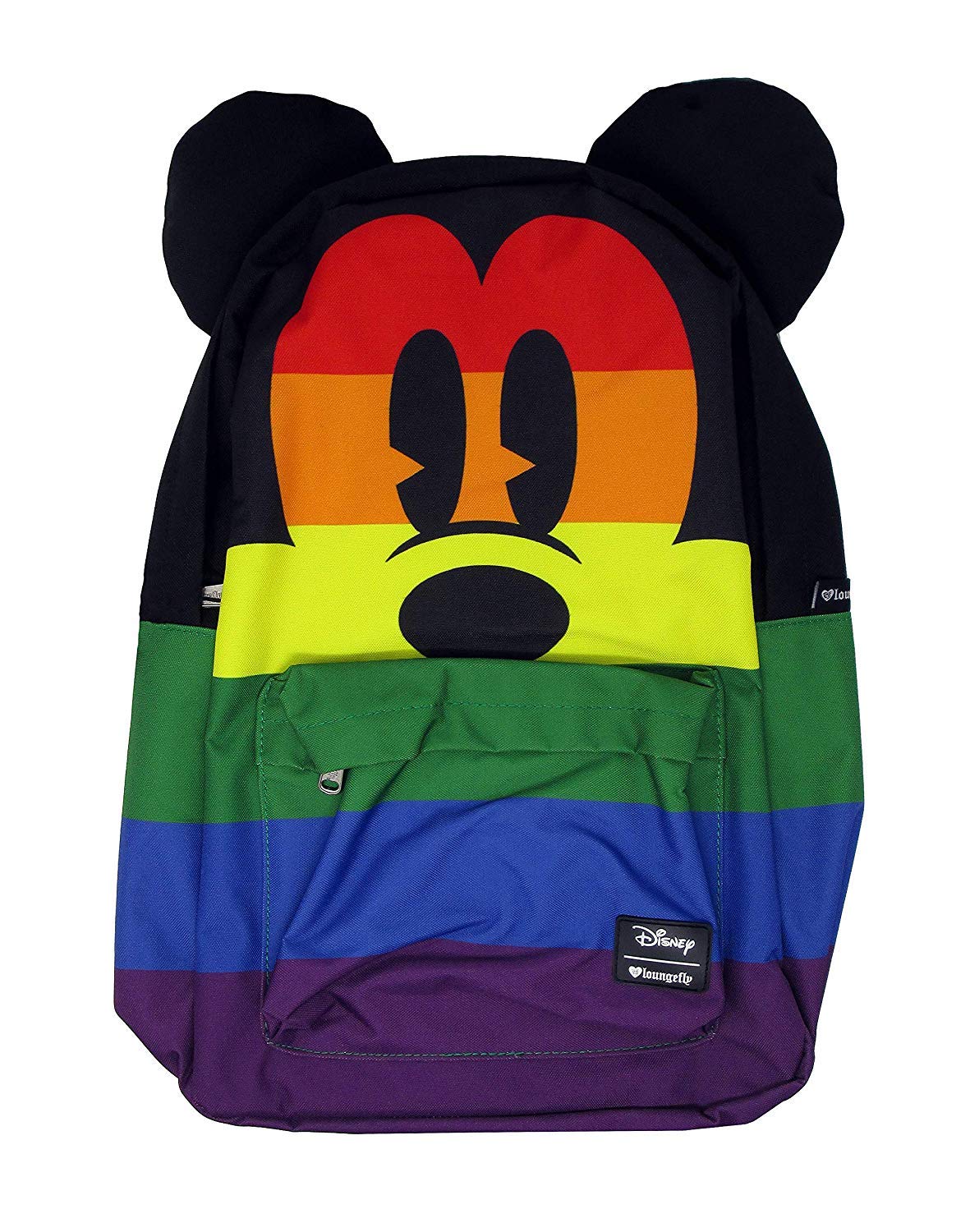 Mickey Mouse Rainbow Nylon Backpack