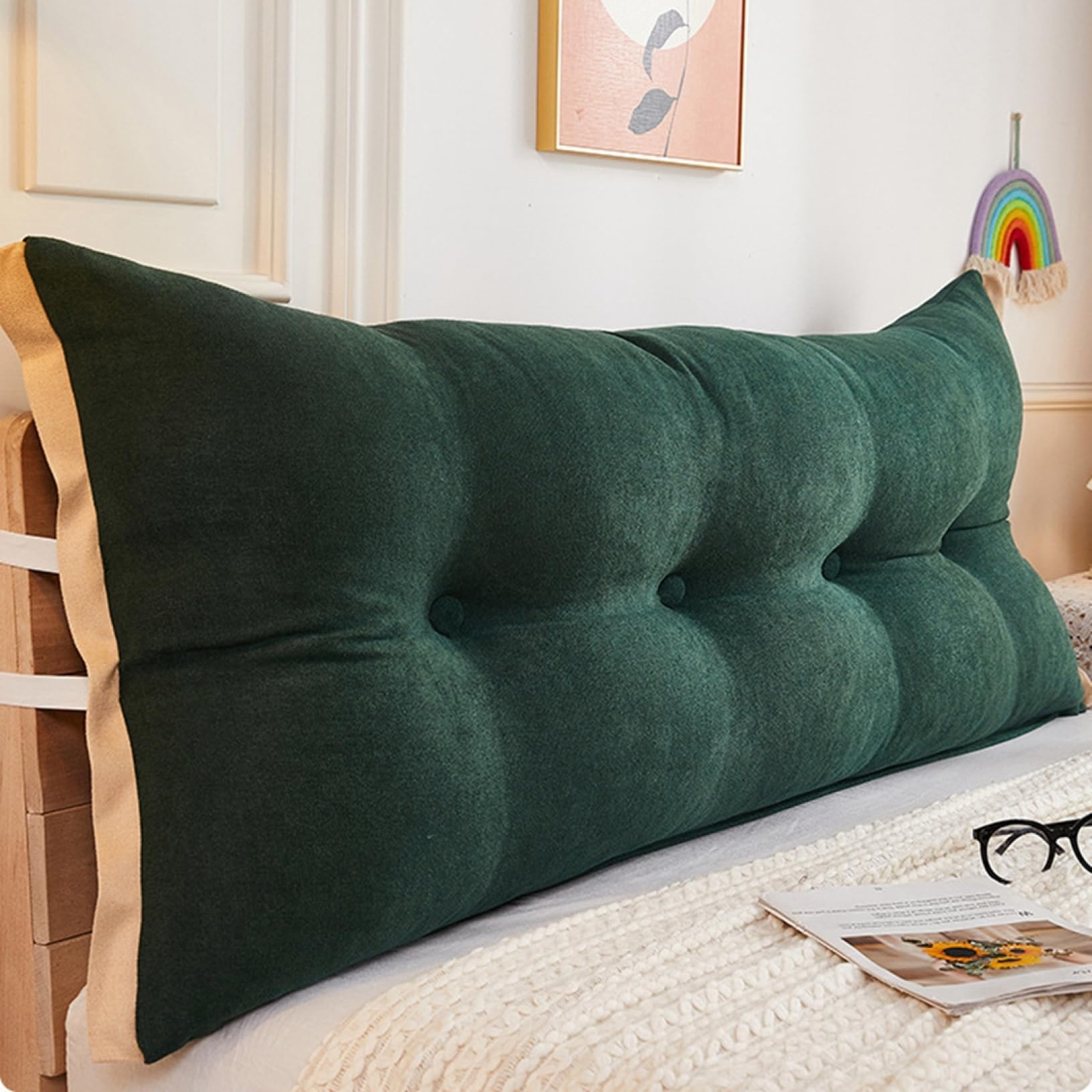 Amazon｜ヘッドボードクッション ベッドクッション 背もたれ