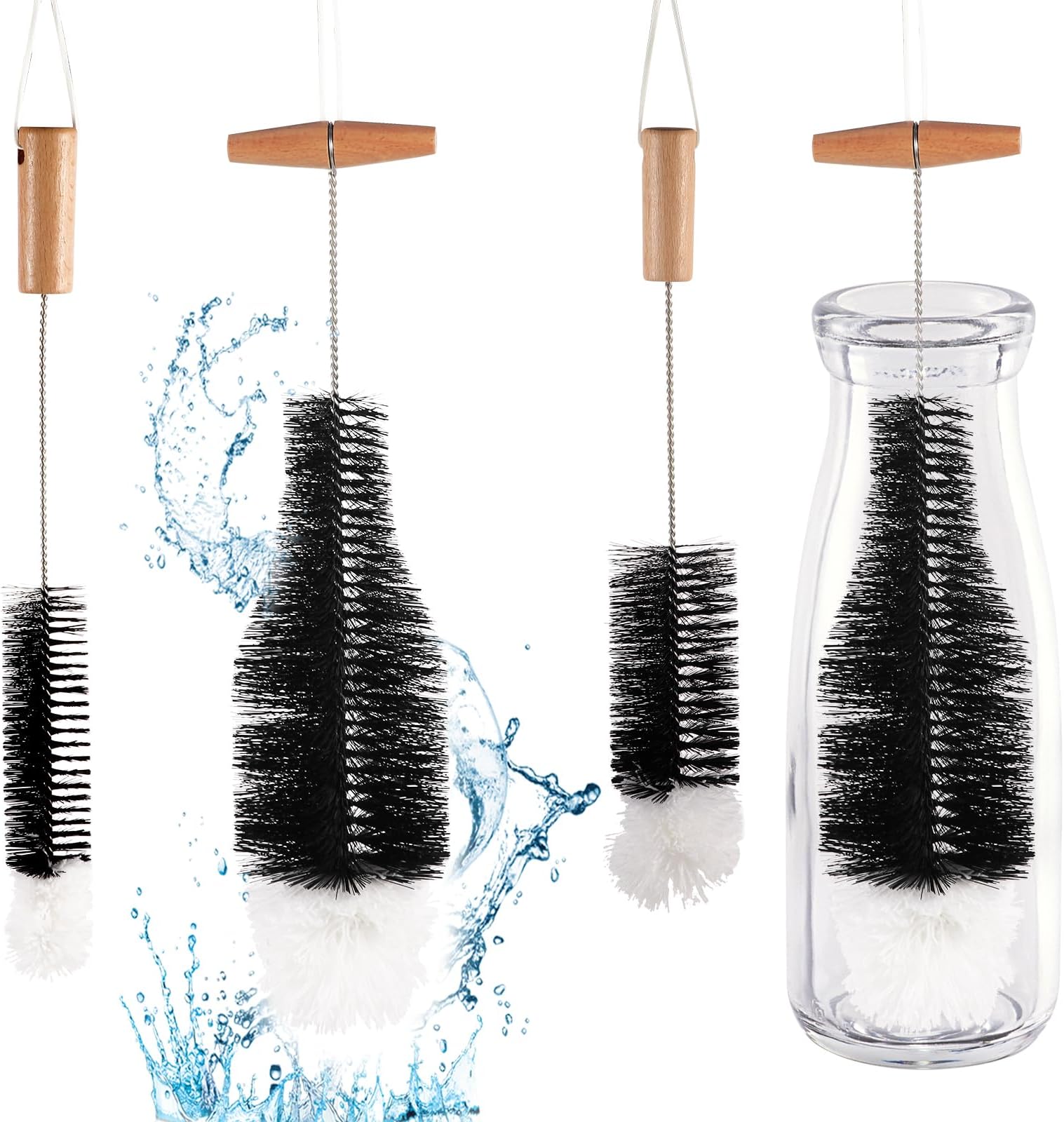 SodaStream Flaschenbürste 2er Set - Kratzfreie Reinigung Für Glasflaschen