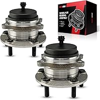 Vista 46 de Conjunto de cojinetes de buje de rueda delantera Torchbeam 513347 para Mazda CX-5 2013-2022, 2014-2021 Mazda 6 Rodamiento de rueda de 5 lengüetas