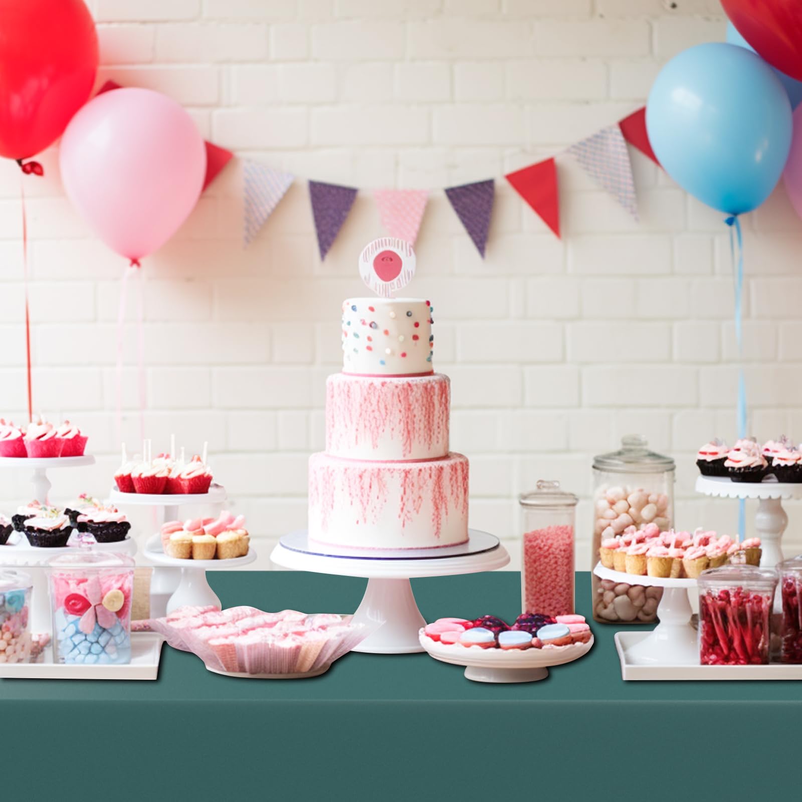 Lot De 2 Nappes Jetables En Plastique Pour Décoration De Fête De