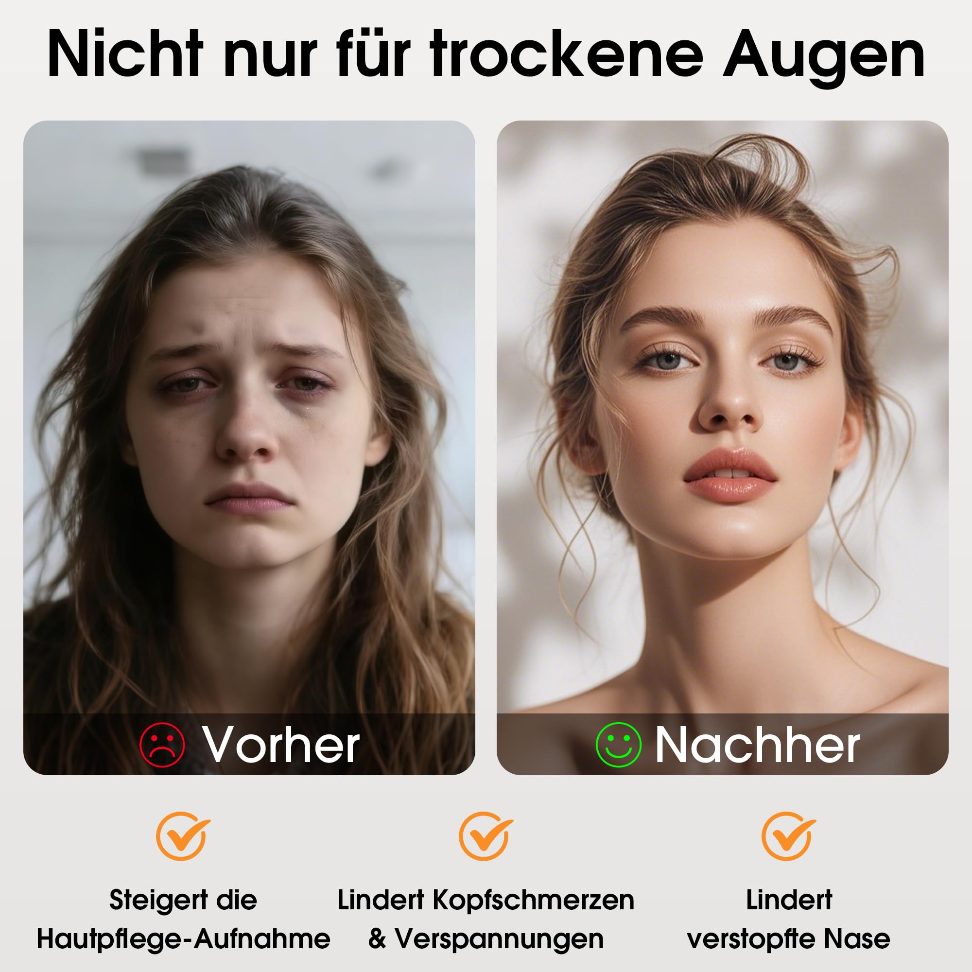 BOYUNSHI Augenmaske Wärmend, Beheizte Augenmaske zur Linderung von trockenen Augen, Gerstenkorn, Blepharitis, Schlafverbesserung, Waschbarer Wärmebrille mit 4 Wärmestufen & 4 Timer