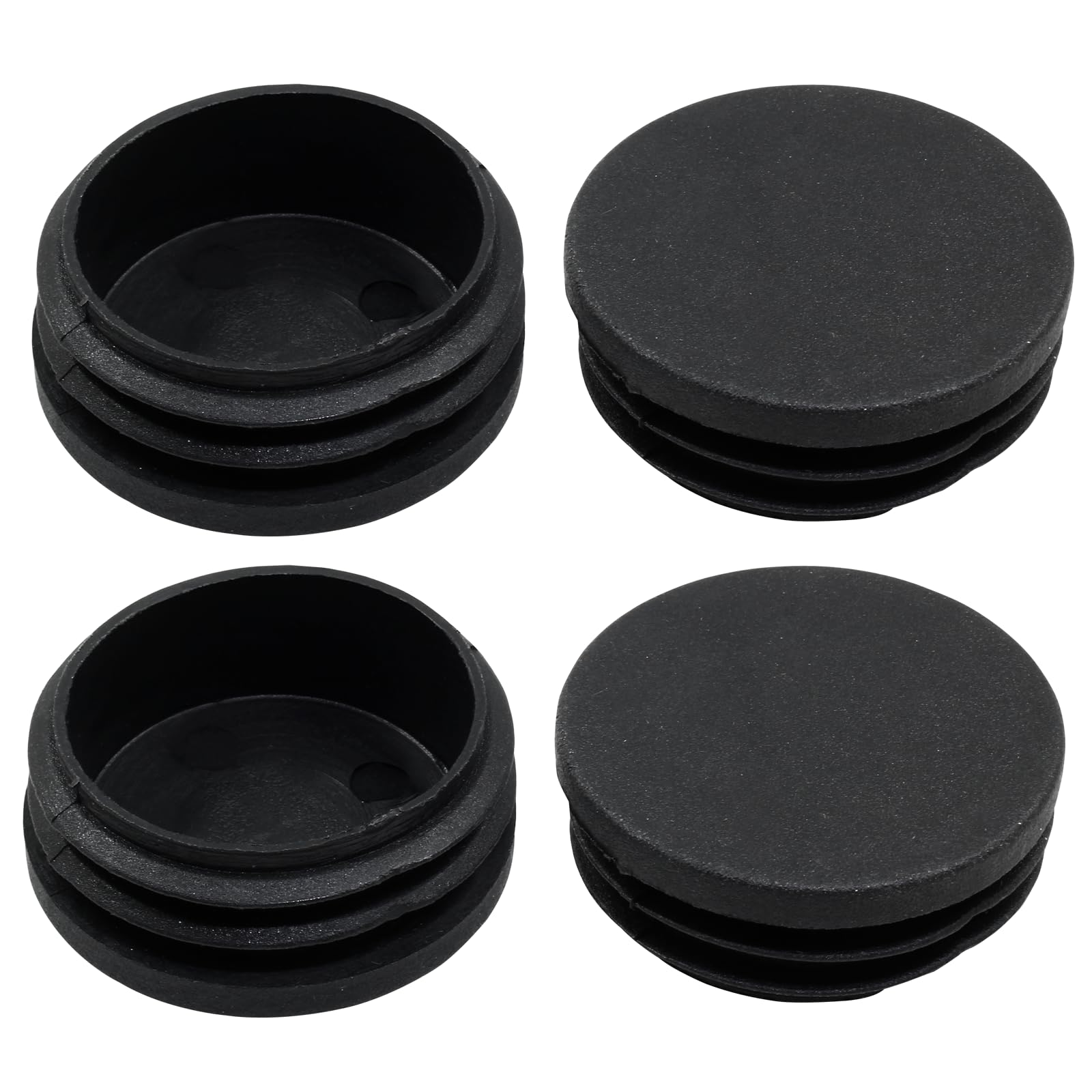 10 Tappi Tondi In Plastica Per Tubi 6-60mm - Copriestremità E Protezioni