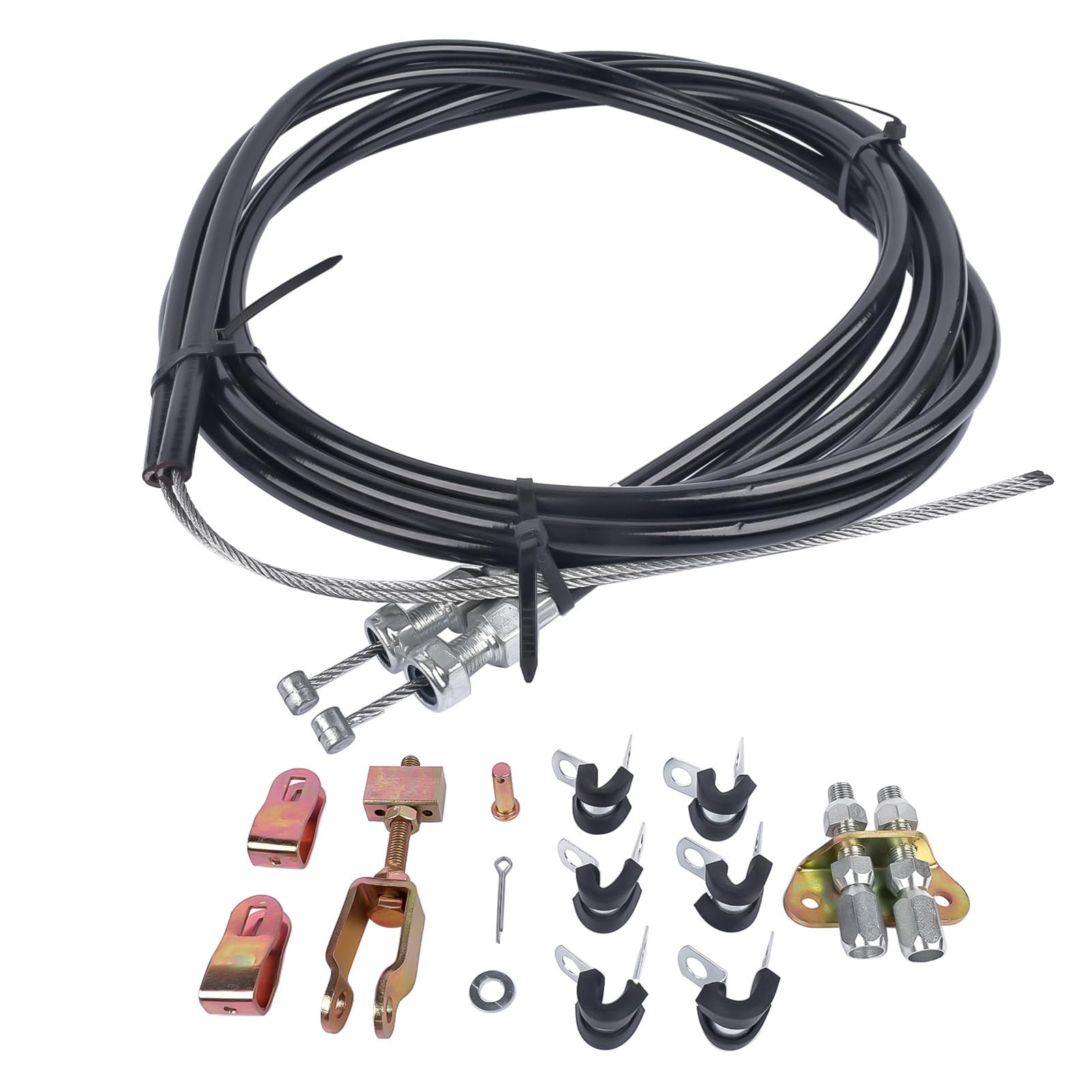 Ausla Zestaw Naprawy Hamulca Hamulca Awaryjnego, Kabel Parkingowego do Wewnętrznych Hamulców Bębnowych, OE Numer 330-9371, Wszechstronna Funkcja, Idealna do Konwersji z Tyłu i Fabryczne Hamulce