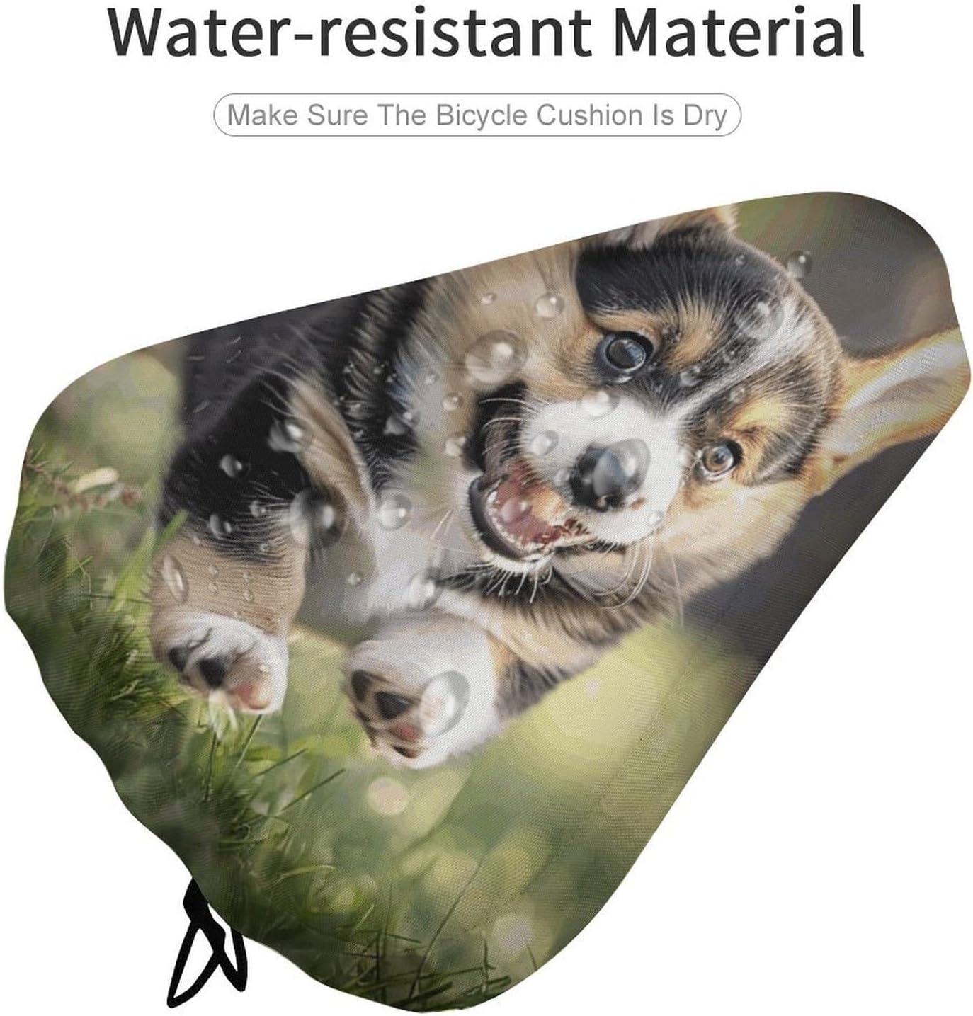 Waterproof Bicycle Seat Covers Running on Grass Bike Seat Cover image 4