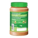 DiSano Natural Peanut Butter Crunchy 1kg, Unsweetened, High Protein Peanut Butter with No Added Sugar or Salt, Nut Butter Spread, 100% Roasted Peanuts gallery image