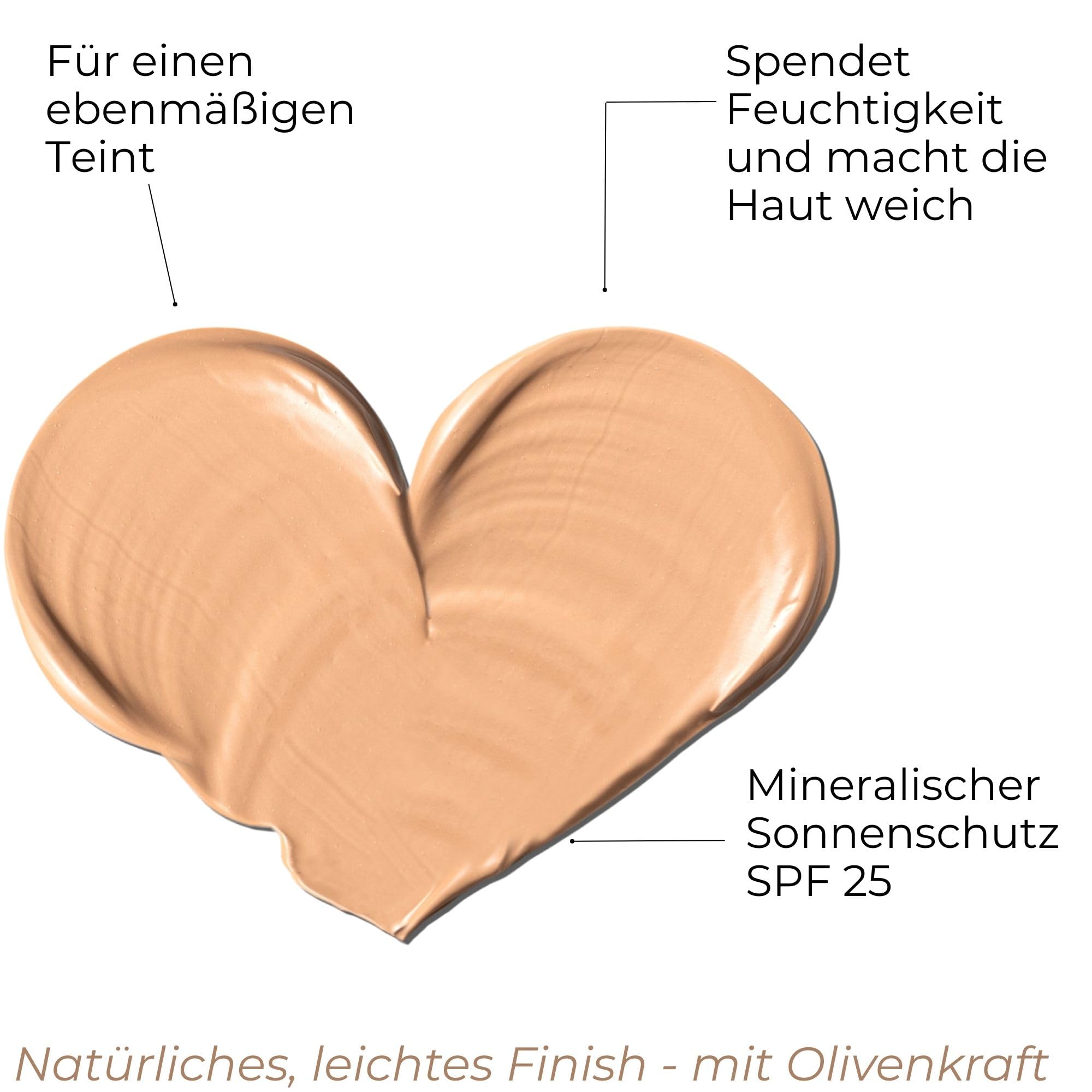 Aphrodite 100% Mineralische Correct & Protect CC Creme (50 ml) SPF 25 mit feuchtigkeitsspendender Abdeckung – Natürliche Mineralformel – Riff-sicher – Für empfindliche Haut