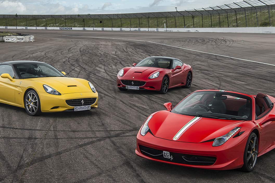 Buyagift Triple Supercar Driving Blast - Caja de experiencias de regalo, más de 40 emociones de conducción en todo el Reino Unido