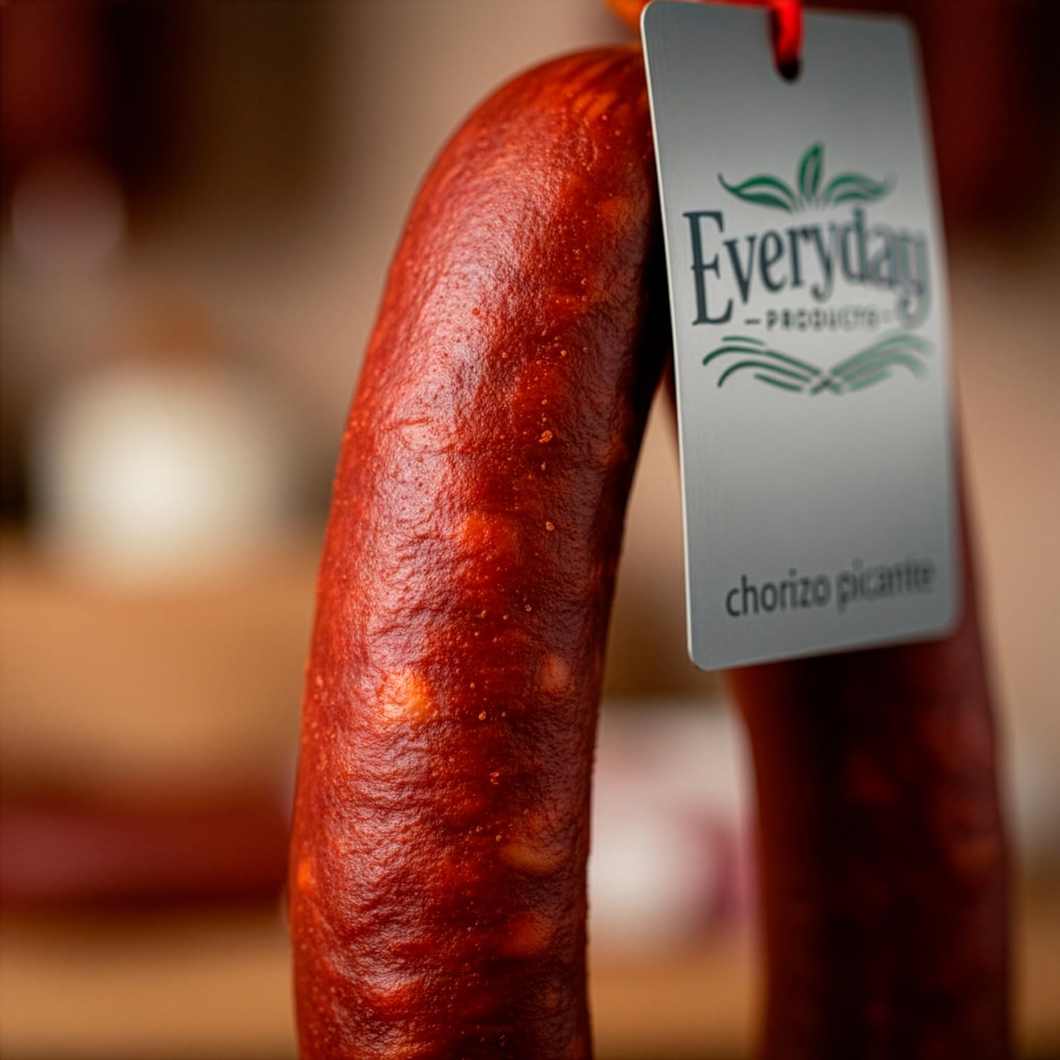 Chorizo Sarta Picante de Zamora 500g Embutido Artesano con Pimentón de La Vera Picante Sin Gluten