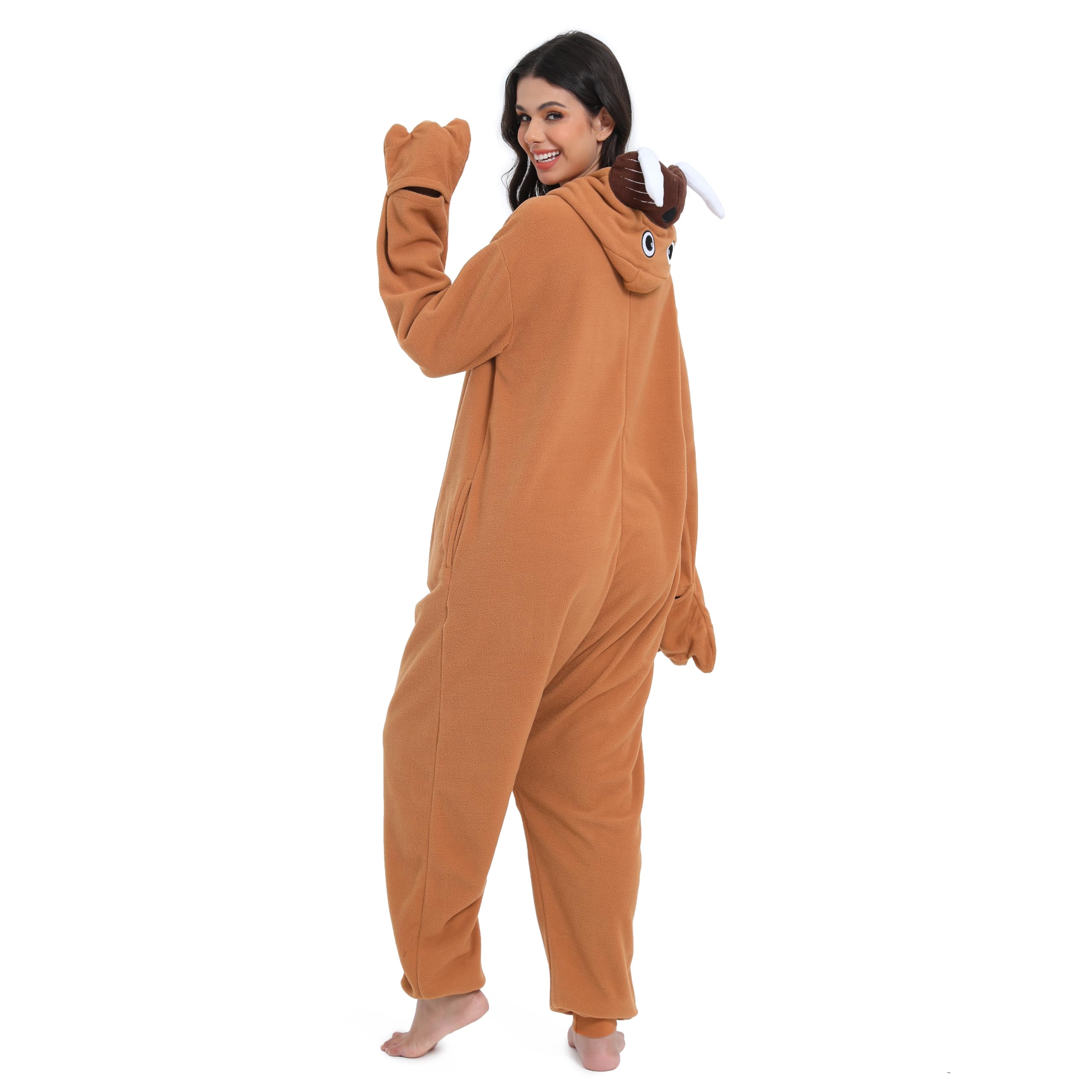 LBJR Pigiama Animali Adulti Cosplay Costume Pigiamone Intero Onesie