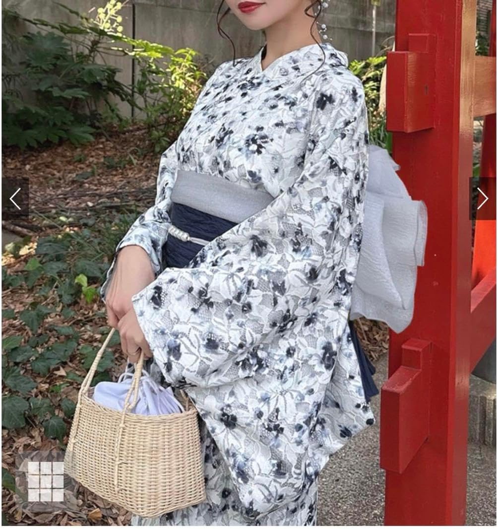 即発送可能】新品GRL ガーベラ浴衣セット[tu1495] ガーベラ浴衣セット