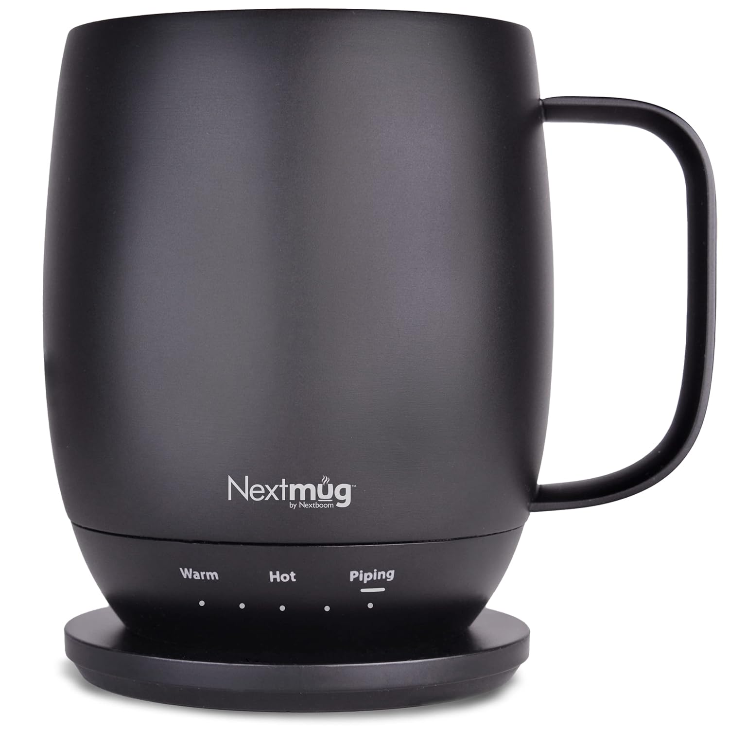 Nextmug - Temperature-Controlled Self-Heating Coffee Mug Black - 14 oz