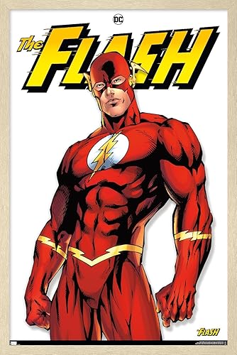 Miniatura 5 de Trends International DC Comics The Flash Feature Series - Póster de pared, 34 pulgadas de largo x 22.4 W, versión premium sin marco