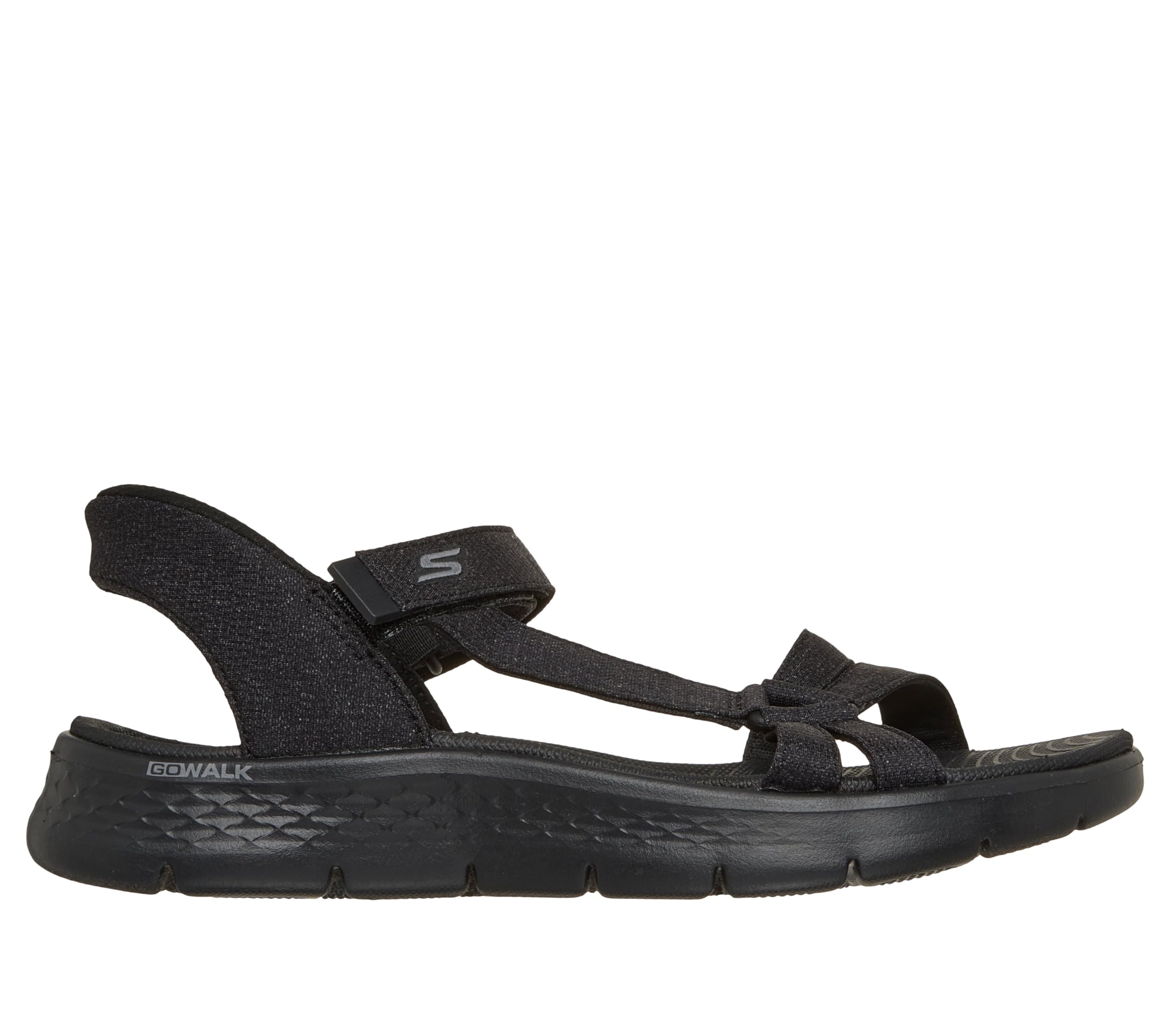 Skechers Go Walk Flex Sandal - Illuminate Damen Sandale Textil Navy blau