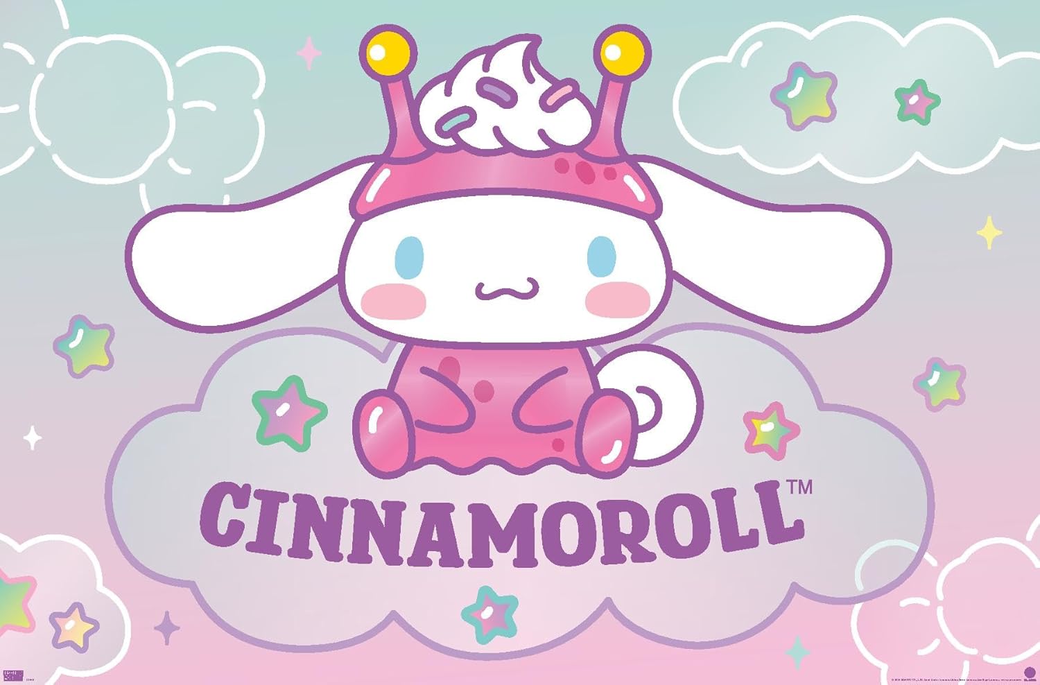 Hello Kitty and Friends: 24 Dreamland - Cinnamoroll Wall Poster, 34L" x 22.4W", Premium Unframed Version