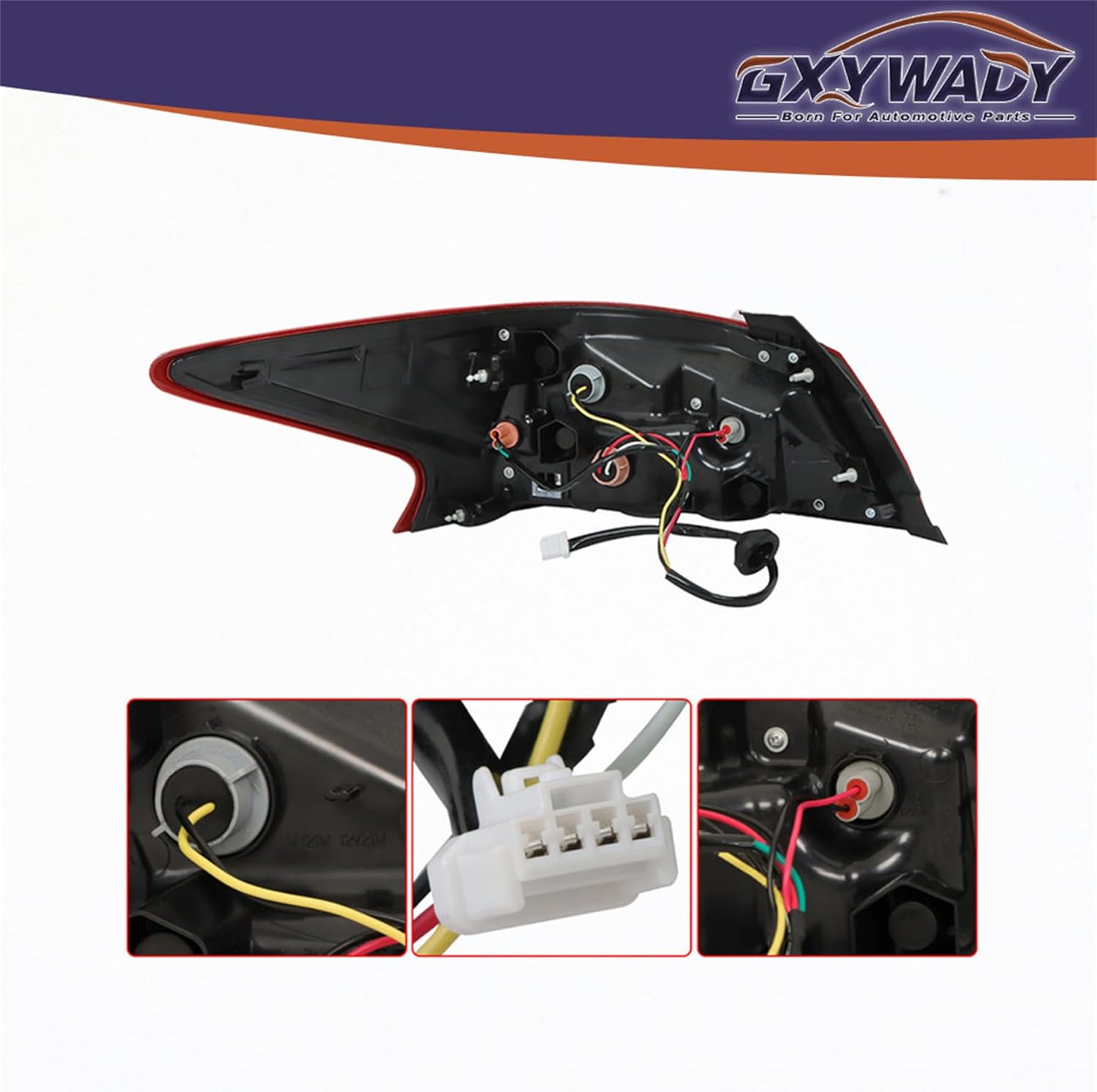 GXYWADY Outer Tail Light Rear Brake Lamp Stop Brake Indicator Warning Light Replacement for 2016 2017 2018 Altima (Right Passenger Side)