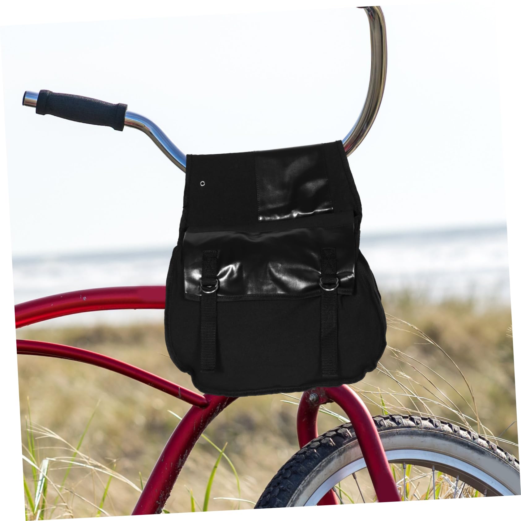 Toyvian Bolsa De Viaje Bicicleta Alforjas Gran Capacidad Mochila Manillar Resistente Al Polvo para Ciclismo y