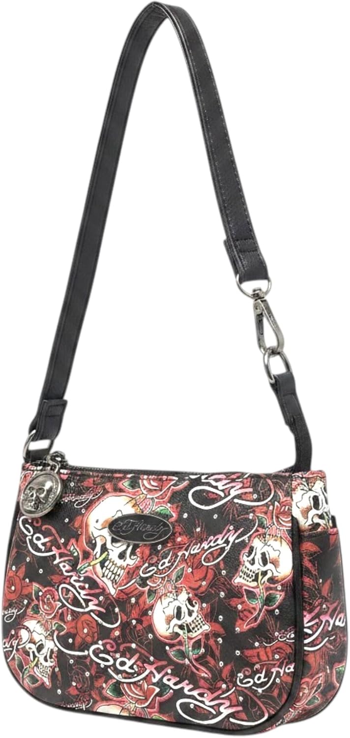 ED HARDY Women's Wristlet with Versatile Strap