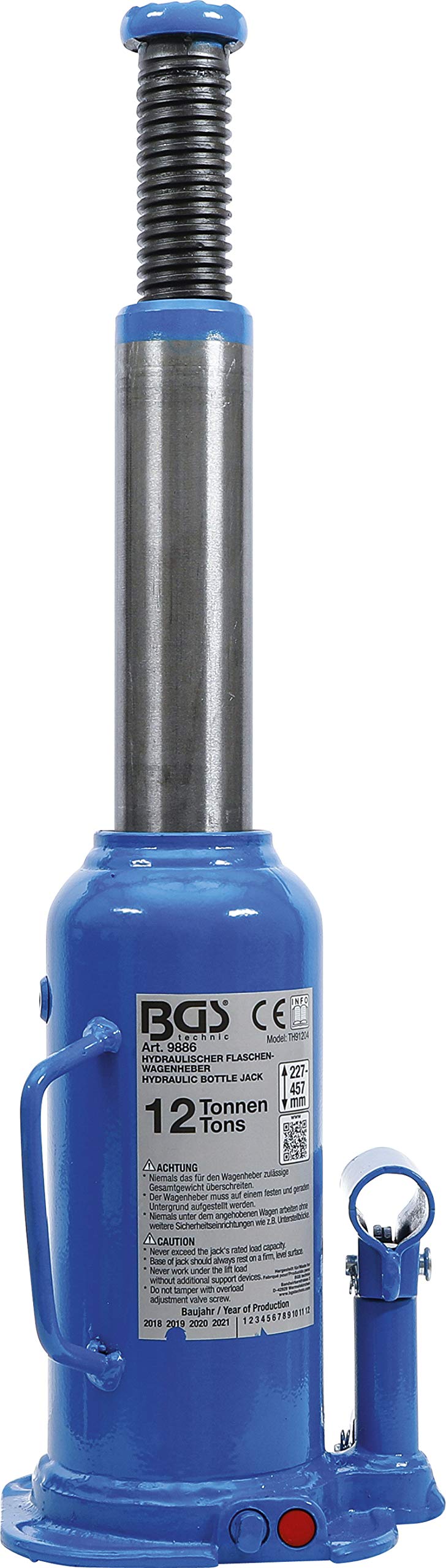 BGS 9886 | Cric à vérin hydraulique | 12 t