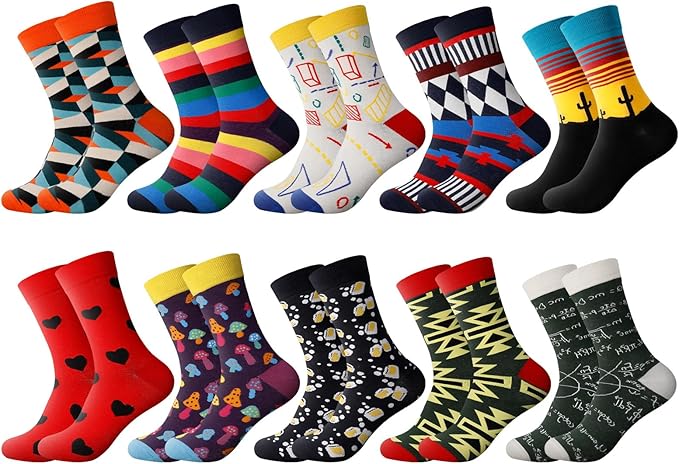 RS. Harmony 6 Paar Baumwollsocken Für Herren, Übergröße 47-54 – Weicher Softrand, Handgekettelt, Verstärkt