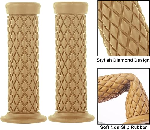 Miniatura 8 de Coxotom Asas universales para motocicleta  Puños de goma antideslizantes para Harley Honda, Yamaha, Suzuki, Kawasaki, Dirt Bike