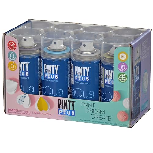 PINTY PLUS Aqua Mini Spray Paint - Art Set of