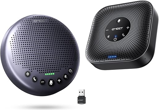 EMEET Luna Plus + M0 PlusUSB Bluetooth Speakerphone