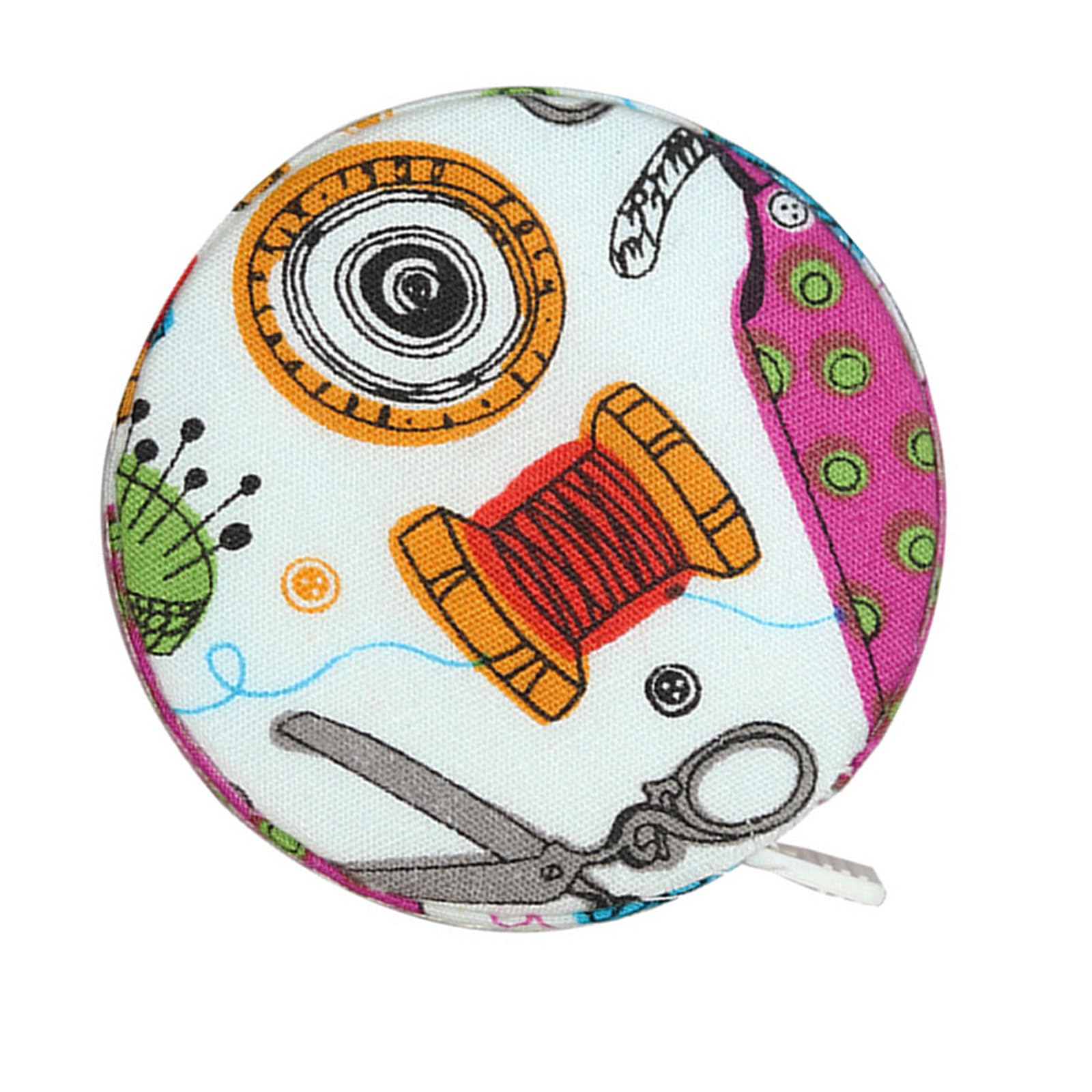 Jazuaiao 1.5 Meter Colorful Fabric Tape Measure Soft Sewing Ruler for Crafting Tailoring Portable Cloth Measuring Tool Cloth Ruler for Craft