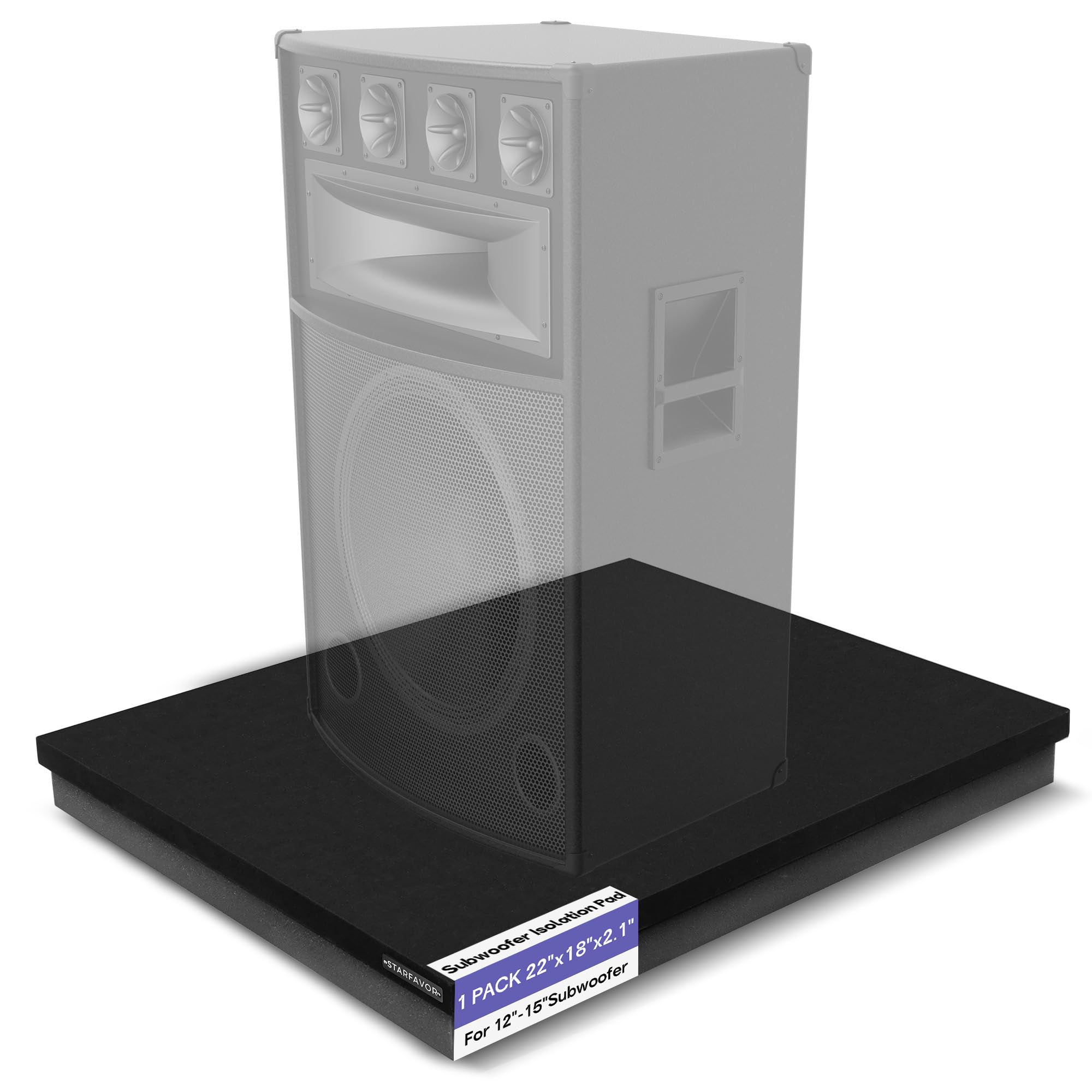 Amazon.com: Starfavor Subwoofer Isolation Pad for 12-15 inches