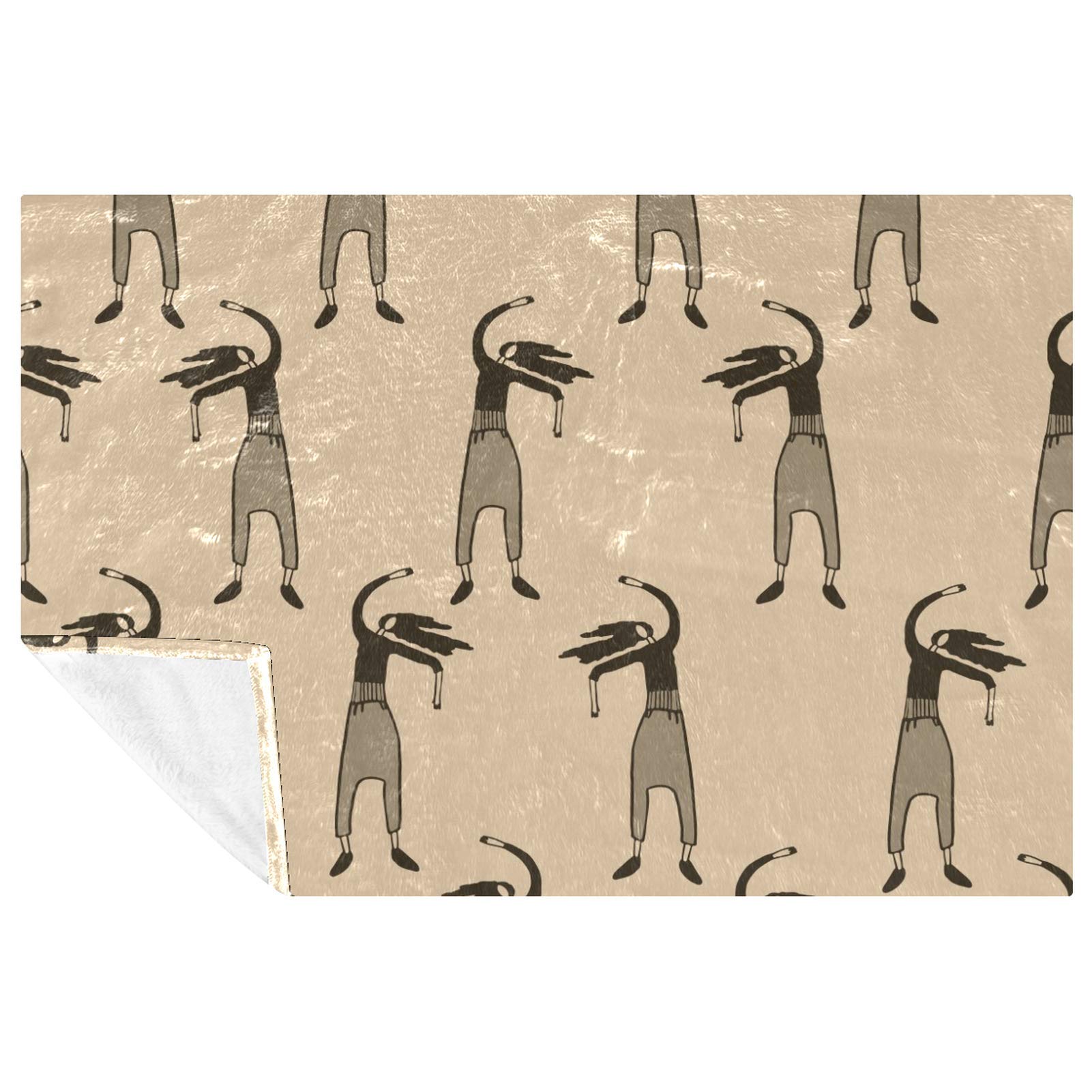 Couverture douce et chaude pour canapé lit et camping 150x100 cm