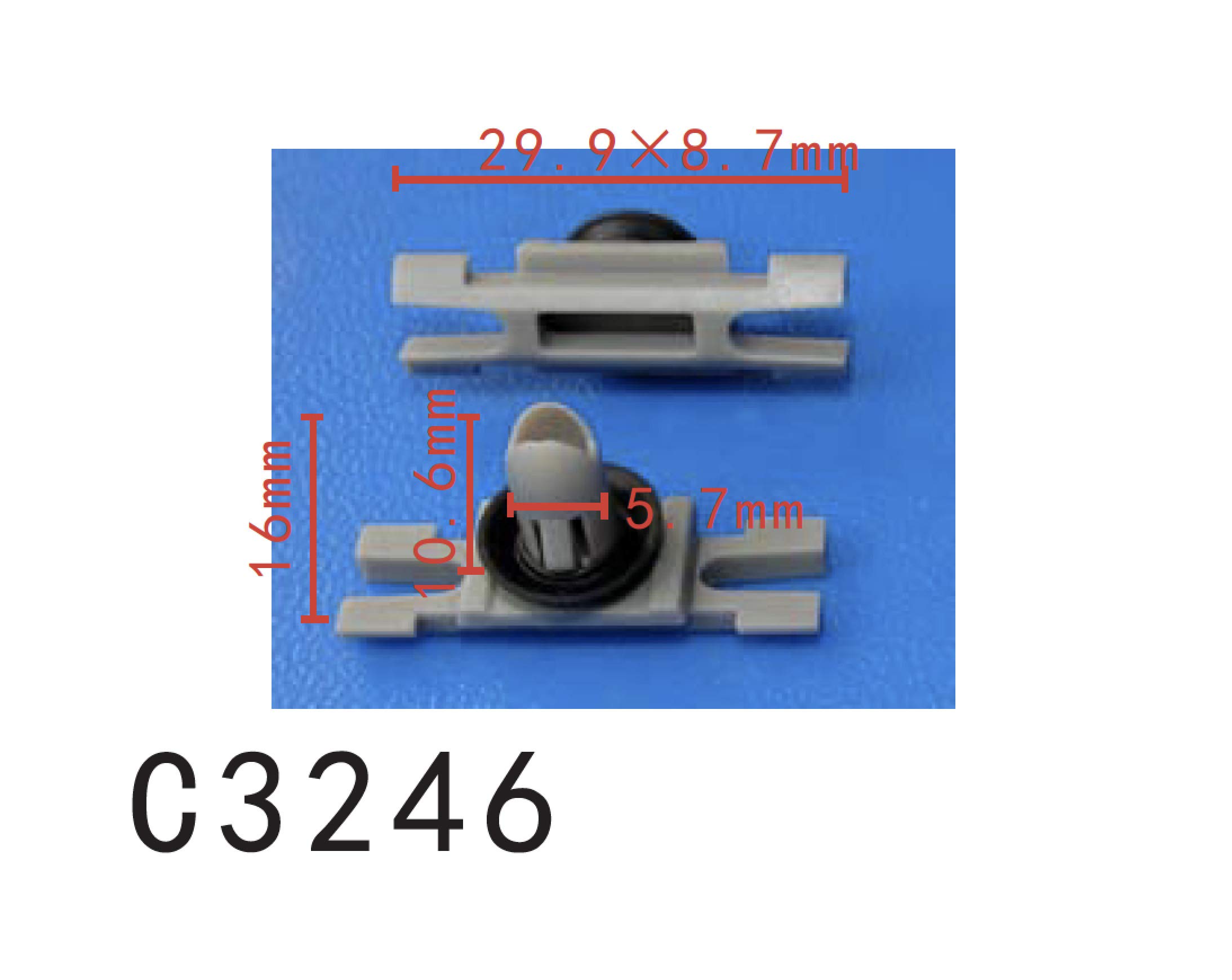 Amazon.com: Autobahn88 Reveal Molding Clip, compatible with BMW 