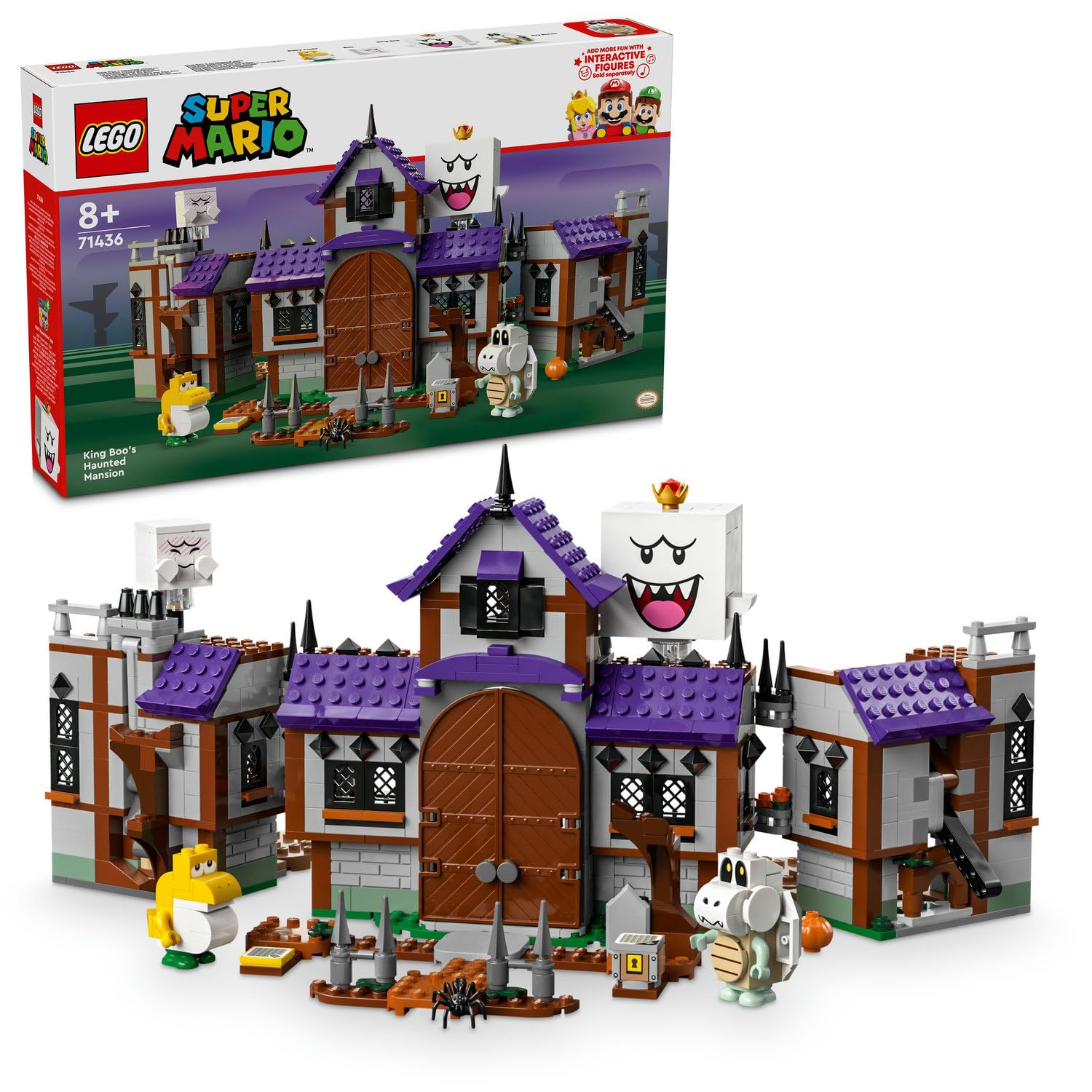 天佑商品 LEGO Super Mario King Boo'nun Perili Köşkü 71436-8 Yaş ve Üzeri