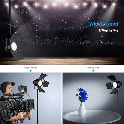 Miniatura 7 de BETOPPER Puertas de granero para la etapa enciende la luz LC001-H LC200W-H LC200W-H de la etapa de la MAZORCA