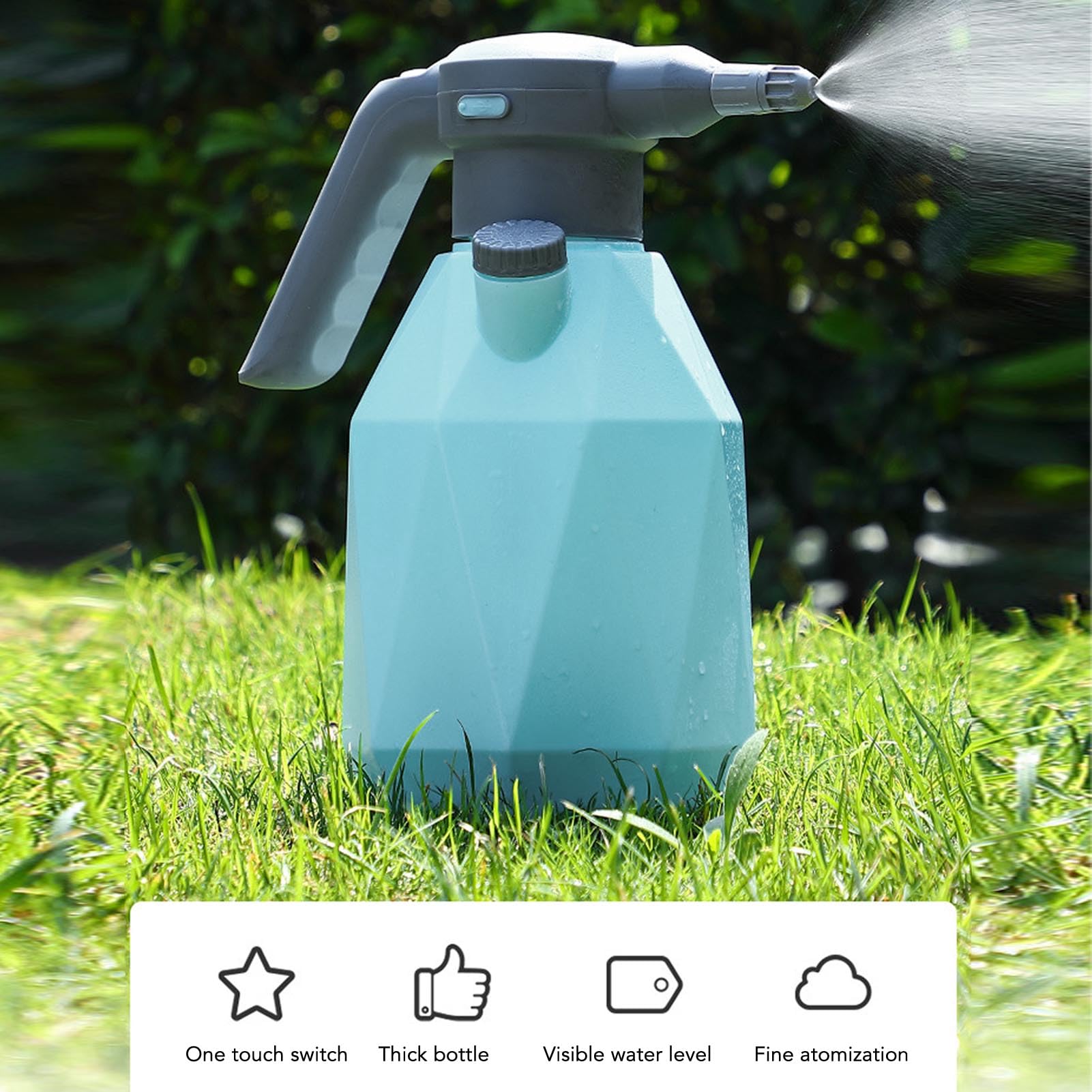 Piccolo Spruzzatore Elettrico 2000 MAh 2L Spruzzatore Elettrico per Giardino (Generic7rdibnh14z-12)
