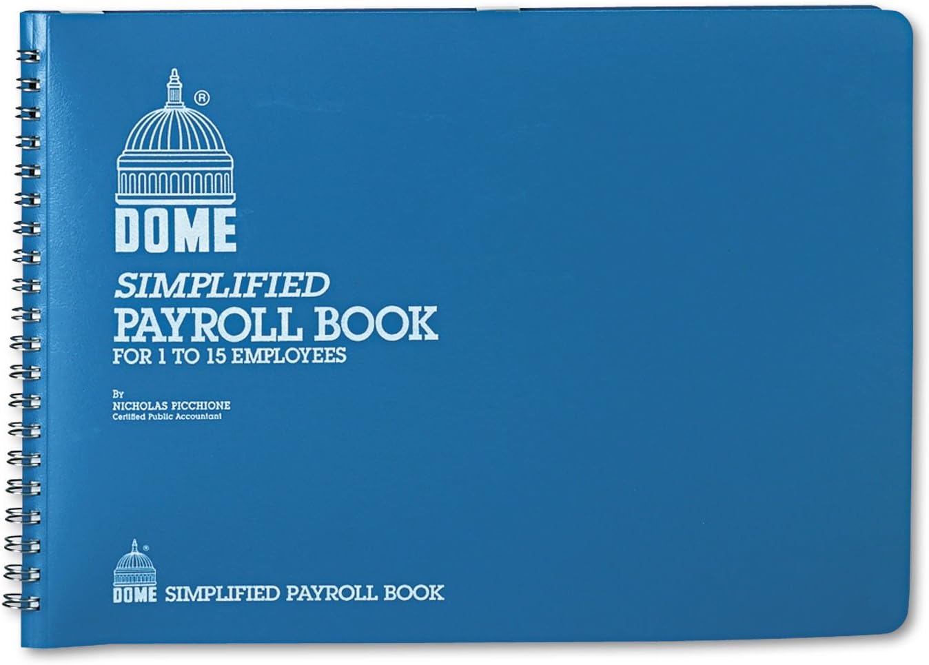 DOM710 Dome Simplified Payroll Record Payroll Books