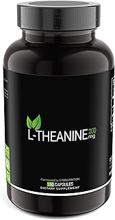 Sponsored Ad - SYMNUTRITION L-Theanine 200mg — 150 Count (V-Capsules) / 150 Servings Manufactured in a cGMP-Registered Facility in USA; Non-GMO, Vegan & Gluten Free