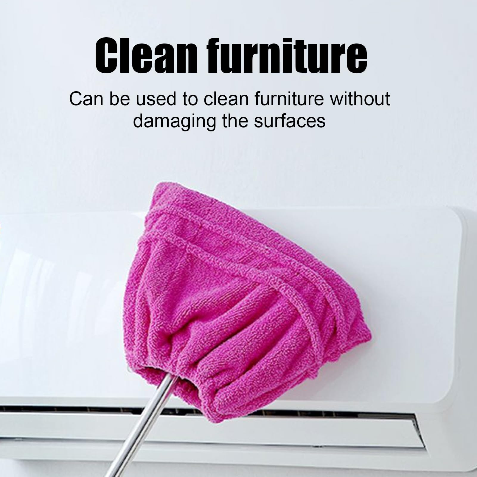 Housse de protection pour essuyage, protection pratique pour le nettoyage des sols, recharge pour balayer le stratifié, le parquet, le carrelage, l'épilation, les toiles d'araignée, la maison et le