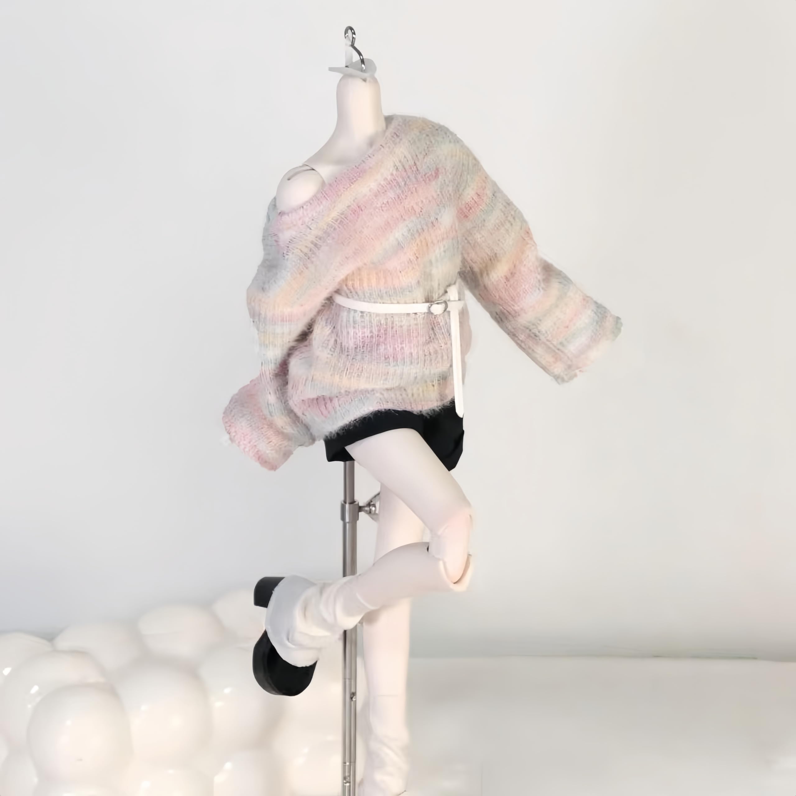Vêtements de poupée Bjd pour poupées Bjd 1/3 1/4, vêtements de poupée articulés à boules, faits à la main, pour poupées Bjd Cadeaux (A 1/4)