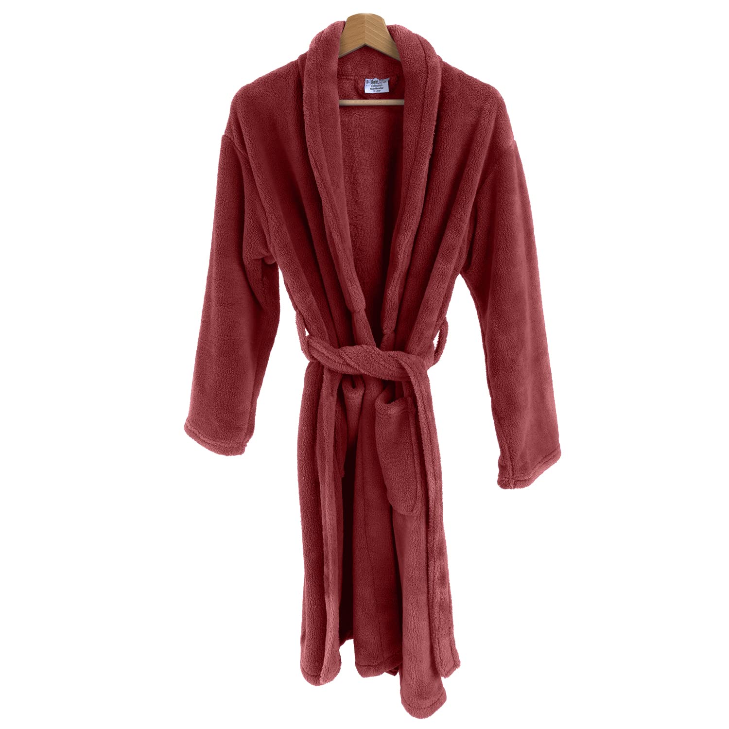BC BARE COTTON Bare Cotton Kids Microfiber Fleece Shawl Robe - Girls