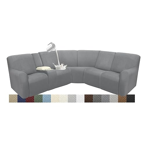 Waterproof Reclining Sectional Couch Covers Washable L Shaped Couch Cover