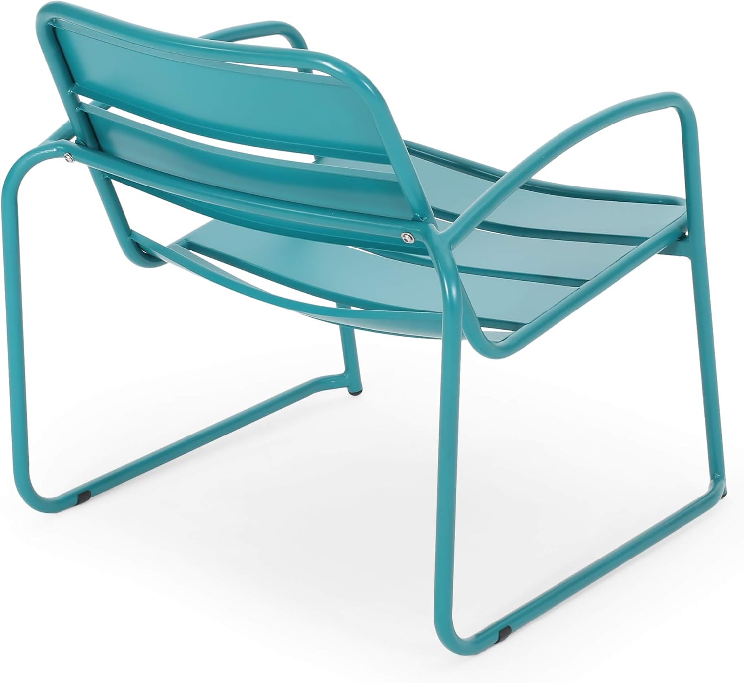 Christopher Knight Home Cowan Outdoor Dining Chair (Set of 2), Matte Teal