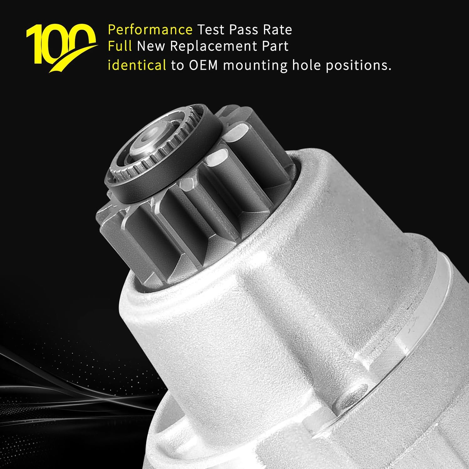 Oktiger New Starter Motor Fit for Nissan Altima 2007-2014, Maxima Murano 2009-2014, Pathfinder 13-18, Quest 11-15 for Infiniti JX35 2013, QX60 14-18, 3.5L 12V 1.7KW 13T CCW, OE# 410-48279,23300JA12A