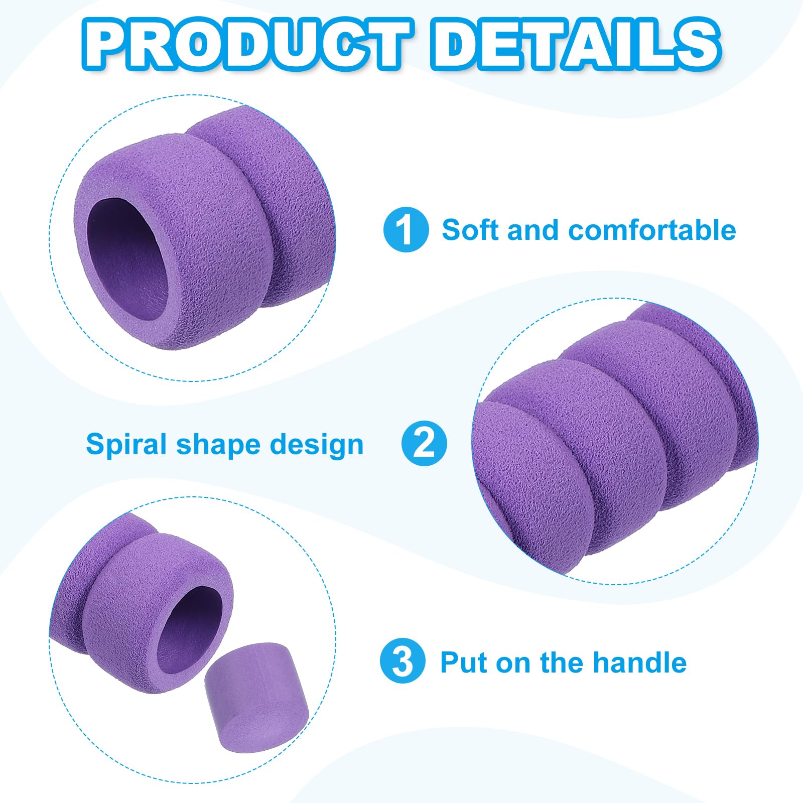 PATIKIL EVA Foam Door Handle Cover - Image 3