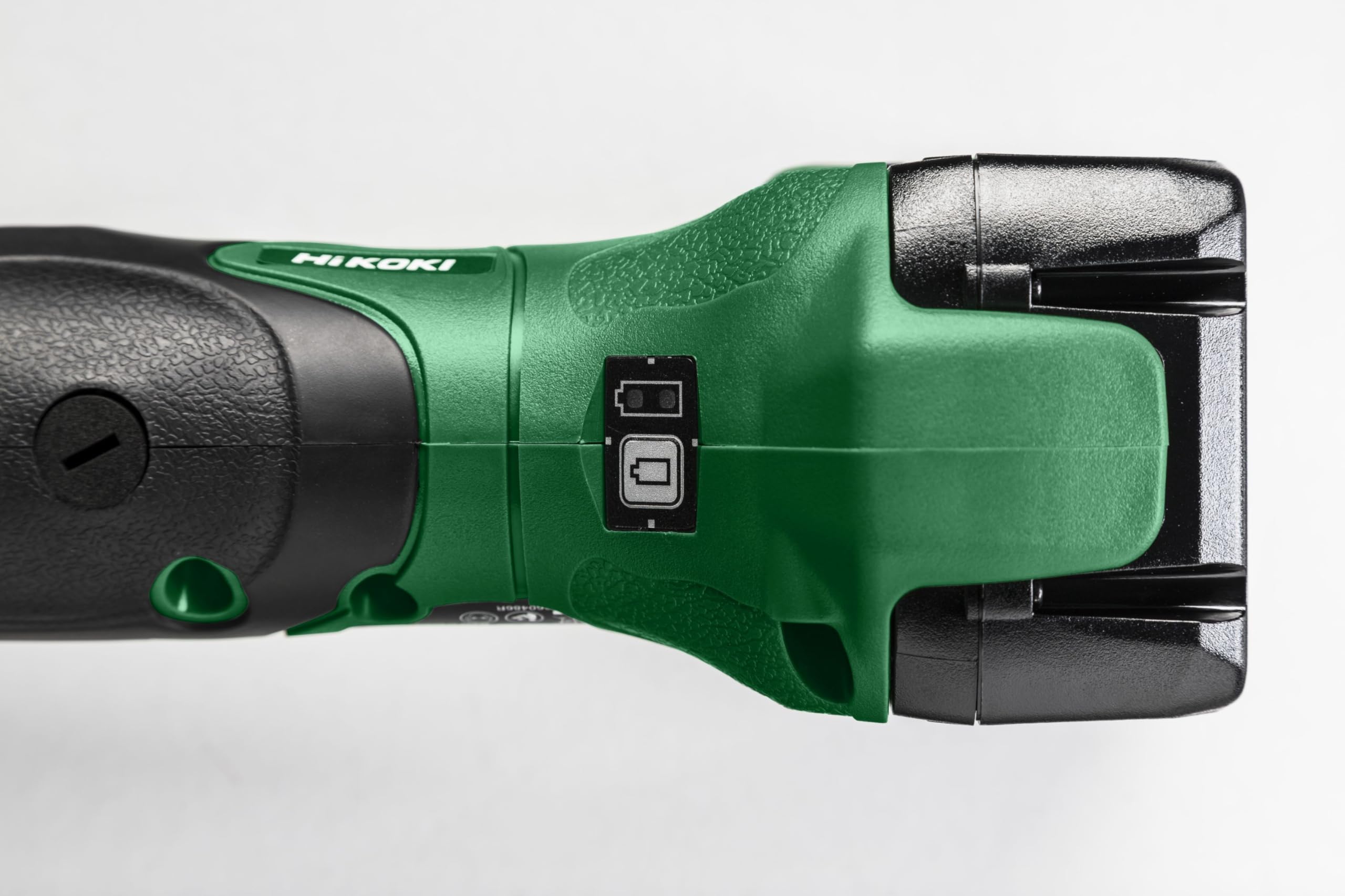 HiKOKI Meuleuse d'angle sans fil - 18V, 125 mm, 9.000 tr/min - Avec protection contre le redémarrage et verrouillage de broche - Compacte, légère et puissante pour le métal, la pierre et le plastique | Livrée en coffret HSC II avec disque de 125 mm, sans