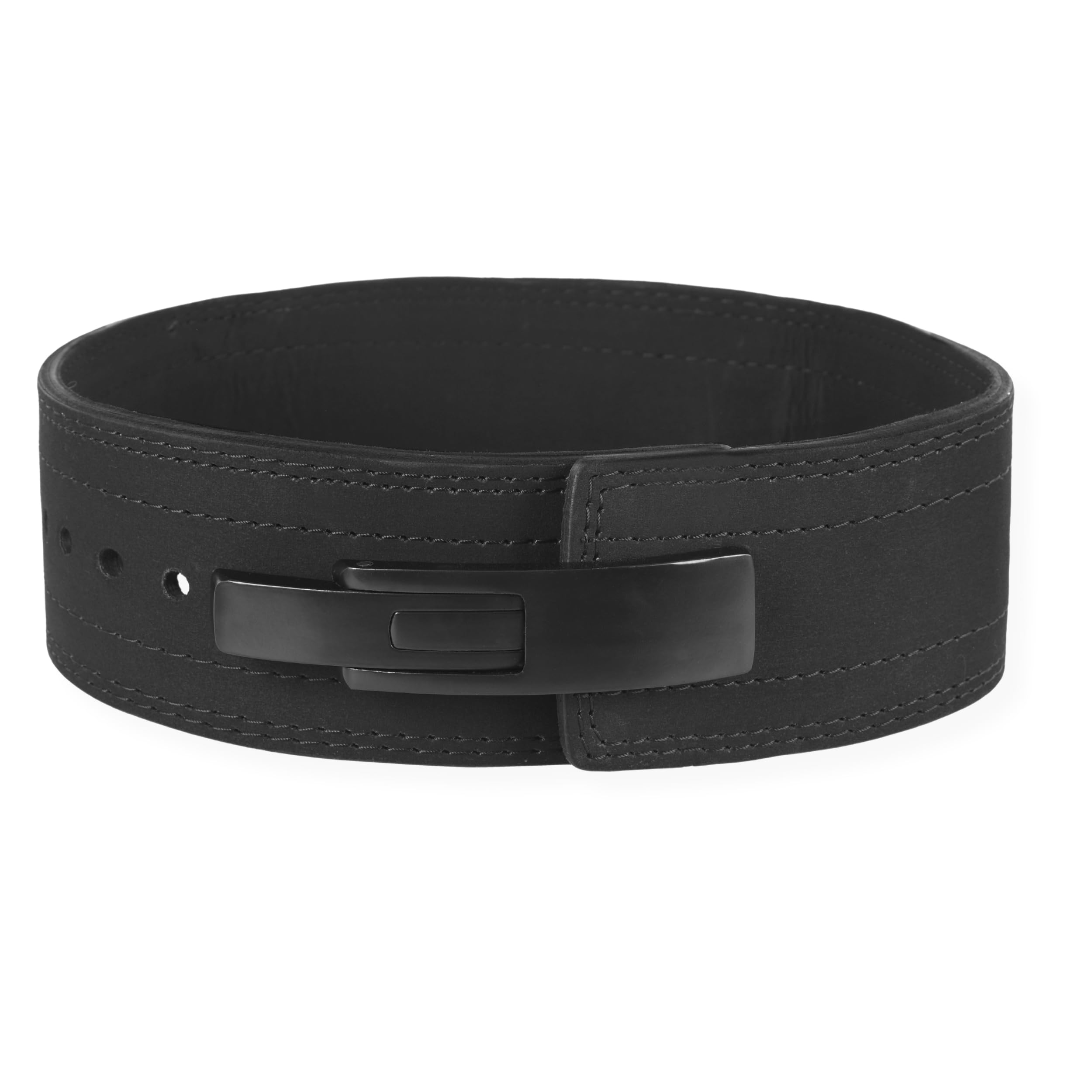 Powerlifting Belts Lever Belt For Men and Women 10mm IPF Thick Leather Weight Lifting Belt Ideal for Gym Belts Training Weightlifting and Bodybuilding Squats and Deadlifts