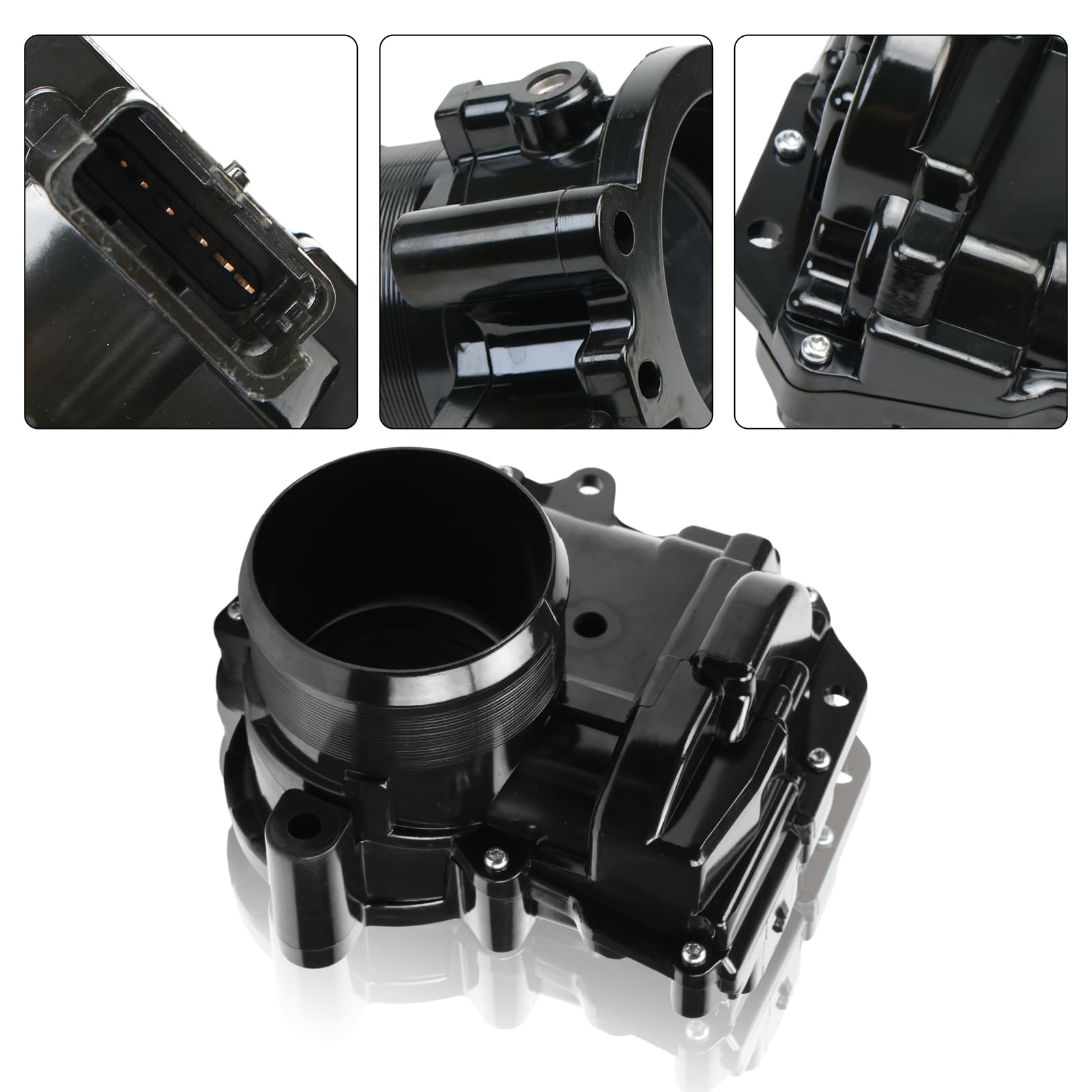 Drosselklappengehäuse für Citro C4 F20 F21 F30 F80 R56 R57 R58 R59 R60 R61 C40000163631 Throttle Body Drosselkörper 13548624189 13548675278 8624189