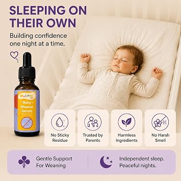 Stop Breastfeeding with Bitter Weaning Stopper | 5X Faster Weaning |100% Natural Serum | Baby Safe Safe & Gentle Formula | Deter Baby from Paci Thumb & Breast Fast