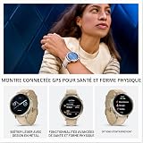 Garmin Venu 4 Montre Intelligente GPS de 41 mm, écran Lumineux et coloré, Lampe de Poche intégrée, 10 Jours d'autonomie, doré Lunaire avec Bracelet en Silicone os/Bracelet en Cuir Sable Clair  Garmin Venu 4 Montre Intelligente GPS de 41 mm, écran Lumineux et coloré, Lampe de Poche intégrée, 10 Jours d'autonomie, doré Lunaire avec Bracelet en Silicone os/Bracelet en Cuir Sable Clair - 2