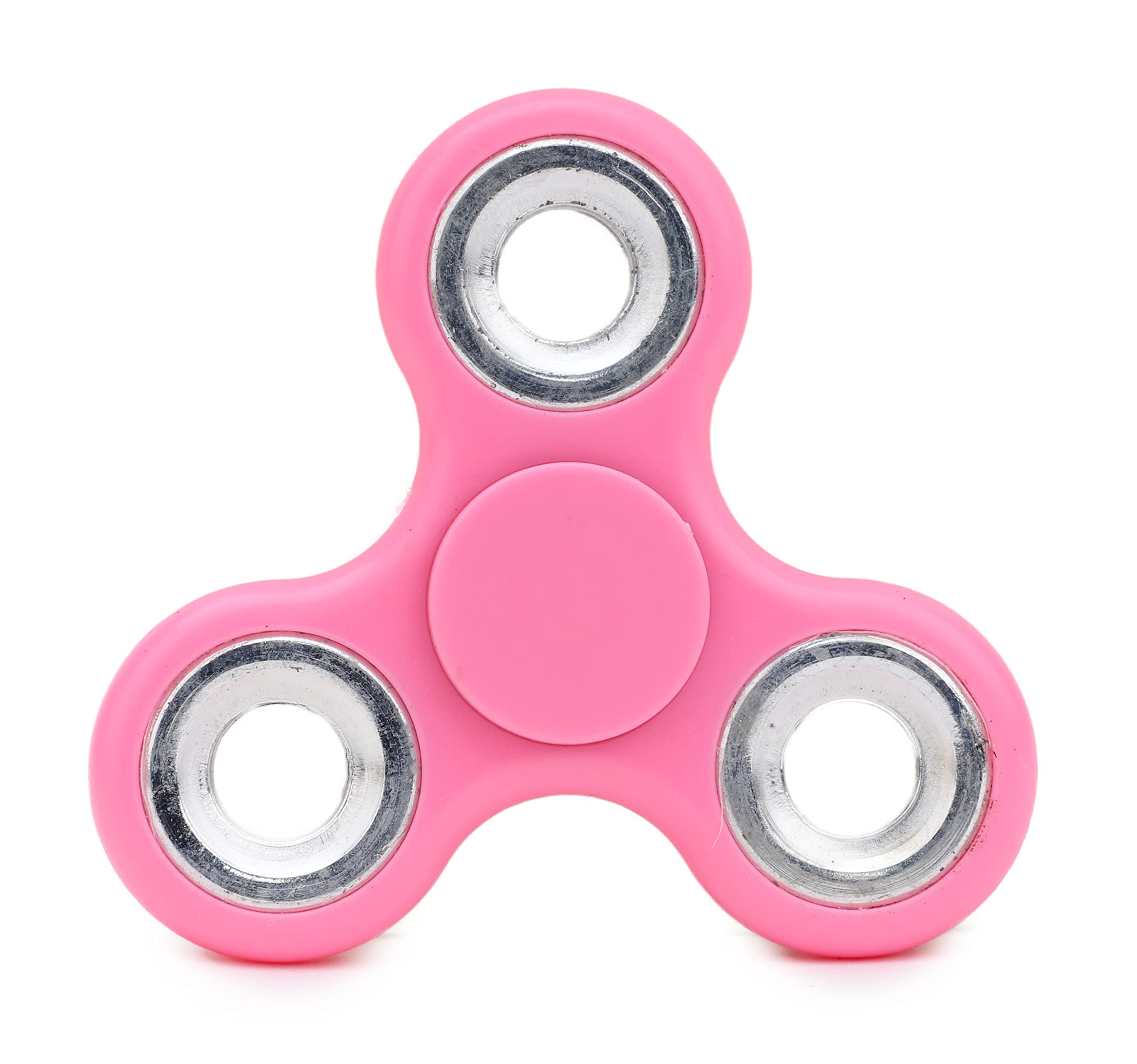 SCIONE Toupie à Main En Métal – Fidget Spinner Haute Vitesse Pour Adultes & Enfants – Jouet Sensoriel Anti-Stress Avec Capsules De Roulement Amovibles – Idéal Pour Bureau, Salle De Classe (Arc-en-ci